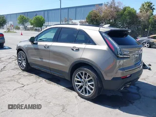 2020 Cadillac XT4 FWD Sport with VIN 1GYFZER4XLF032646, listed as a IAAI auction lot 42078928 with 11,987 mi miles and . Bid and sale history available at DreamBid. Image 3.