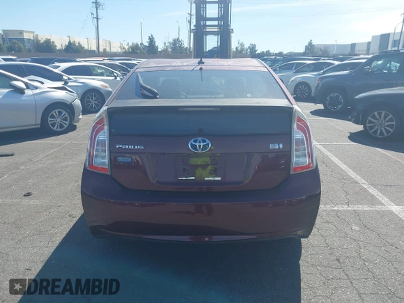 2013 Toyota Prius One with VIN JTDKN3DU9D5625482, listed as a IAAI auction lot 41097664 with 208,416 mi miles. Bid and sale history available at carsss.com. Image 16.