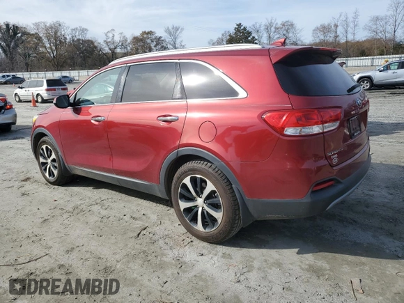 2017 Kia Sorento EX V6 with VIN 5XYPH4A51HG192026, listed as a Copart auction lot 84047994 with 112,610 mi miles and Salvage Title. Bid and sale history available at carsss.com. Image 2.