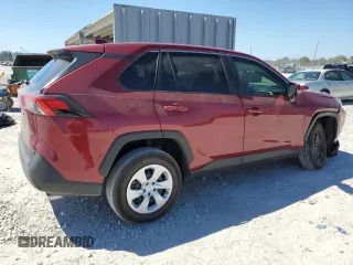 2025 Toyota RAV4 LE with VIN 2T3K1RFV4SW375465, listed as a Copart auction lot 50133915 with 4,170 mi miles and Salvage Title. Bid and sale history available at carsss.com. Image 3.