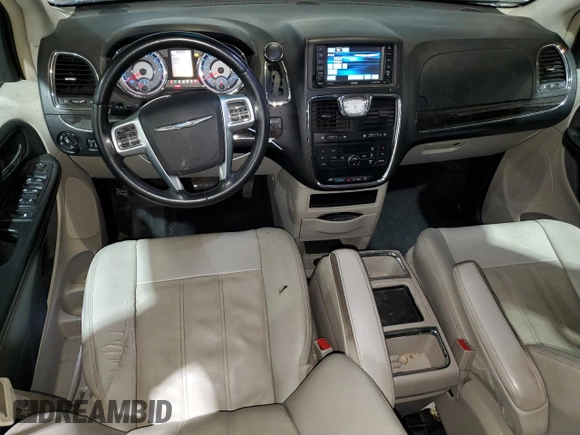 2013 Chrysler Town & Country Touring with VIN 2C4RC1BG6DR576833, listed as a Copart auction lot 53518845 with 190,051 mi miles and Salvage Title. Bid and sale history available at carsss.com. Image 8.