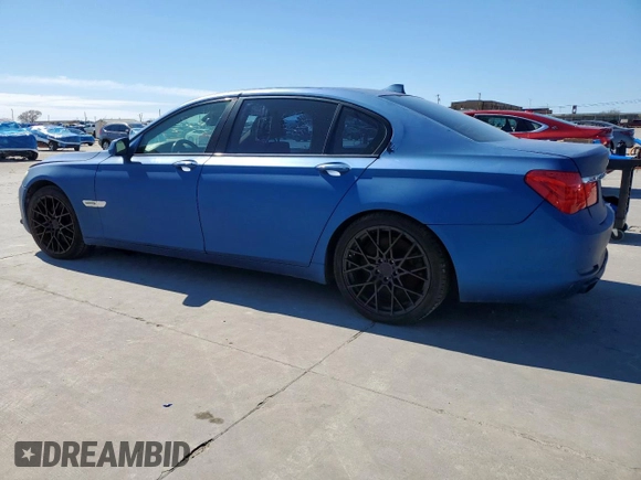 2012 BMW 7 Series 750Li с VIN WBAKB8C55CC963274, выставлен на аукционе Copart как лот 47460725 с пробегом 165 453 миль миль и Чистый • Clean title. История ставок и продаж доступна на DreamBid. Изображение 2.