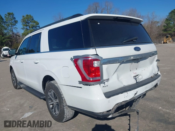 2019 Ford Expedition Max XLT with VIN 1FMJK1HT9KEA28366, listed as a IAAI auction lot 41565381 with 109,308 mi miles and . Bid and sale history available at DreamBid. Image 3.