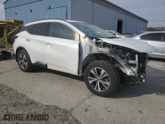 2019 Nissan Murano SL with VIN 5N1AZ2MS0KN165114, listed as a Copart auction lot 53506415 with 85,787 mi miles and Salvage Title. Bid and sale history available at DreamBid. Image 4.