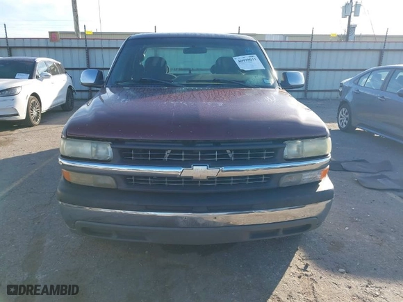 2002 Chevrolet Silverado 1500 LS with VIN 2GCEC19V121333073, listed as a IAAI auction lot 40999033 with 418,453 mi miles. Bid and sale history available at carsss.com. Image 12.