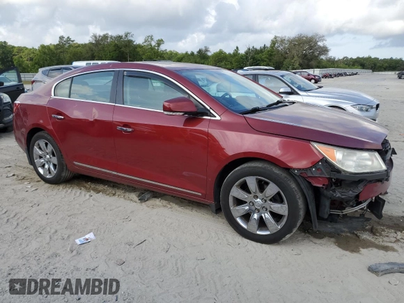 2011 Buick LaCrosse CXL with VIN 1G4GC5ED3BF334212, listed as a Copart auction lot 54393015 with 85,626 mi miles and Salvage Title. Bid and sale history available at carsss.com. Image 4.