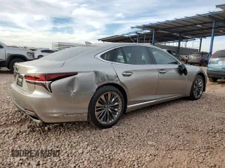 2020 Lexus LS with VIN JTHD51FF6L5011952, listed as a Copart auction lot 87452454 with 36,517 mi miles and Salvage Title. Bid and sale history available at carsss.com. Image 3.