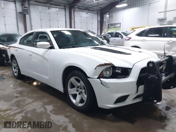 2012 Dodge Charger Police with VIN 2C3CDXAG1CH304612, listed as a IAAI auction lot 41555187 with 183,121 mi miles. Bid and sale history available at carsss.com. Image 1.