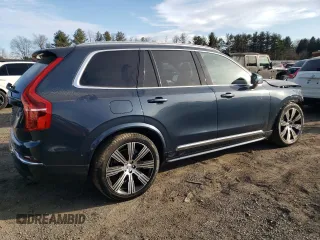 2025 Volvo XC90 Ultimate Bright Theme with VIN YV4062PF8S1309651, listed as a Copart auction lot 46637415 with 728 mi miles and Salvage Title. Bid and sale history available at carsss.com. Image 3.