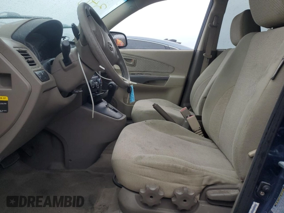 2008 Hyundai Tucson GLS with VIN KM8JM12B78U829998, listed as a Copart auction lot 74198544 with 0 mi miles and Salvage Title. Bid and sale history available at carsss.com. Image 7.