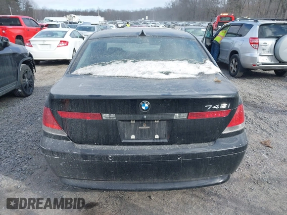 2003 BMW 7 Series 745i with VIN WBAGL63493DP67766, listed as a IAAI auction lot 41276771 with 92,681 mi miles and . Bid and sale history available at DreamBid. Image 16.