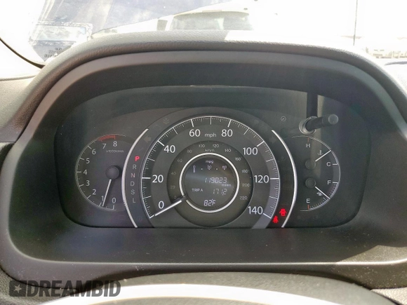 2015 Honda CR-V EX with VIN 3CZRM3H52FG710769, listed as a Copart auction lot 53461395 with 119,023 mi miles and Salvage Title. Bid and sale history available at carsss.com. Image 9.