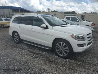 2016 Mercedes-Benz GL with VIN 4JGDF6EE8GA624622, listed as a Copart auction lot 71210314 with 0 mi miles and Salvage Title. Bid and sale history available at carsss.com. Image 4.