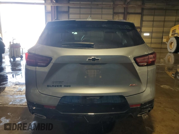 2024 Chevrolet Blazer RS с VIN 3GNKBKRSXRS146244, выставлен на аукционе Copart как лот 62094145 с пробегом 12 036 миль миль и Списание • Salvage title. История ставок и продаж доступна на DreamBid. Изображение 6.