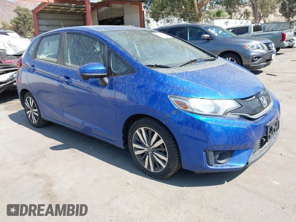 2015 Honda Fit EX-L z VIN 3HGGK5H85FM730218, wystawiony jako IAAI lot #42818190 z przebiegiem 153 822 mil mil oraz . Historia ofert i sprzedaży dostępna na DreamBid. Obrazek 1.