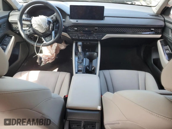2025 Honda Accord Touring with VIN 1HGCY2F84SA004274, listed as a Copart auction lot 55916415 with 5,285 mi miles and Salvage title. Bid and sale history available at DreamBid. Image 8.