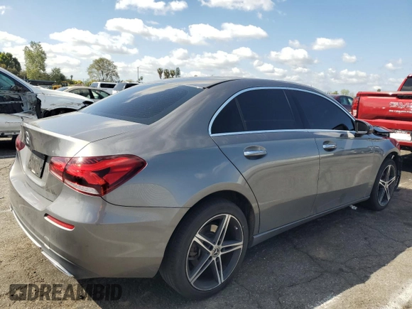 2019 Mercedes-Benz A 220 with VIN WDD3G4EB9KW025155, listed as a Copart auction lot 51772315 with 46,401 mi miles and Salvage Title. Bid and sale history available at DreamBid. Image 3.