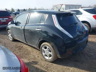 2012 Nissan LEAF SL with VIN JN1AZ0CP6CT023050, listed as a IAAI auction lot 41652812 with 55,011 mi miles. Bid and sale history available at carsss.com. Image 3.