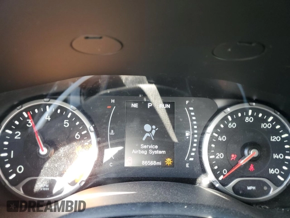 2017 Jeep Renegade Sport with VIN ZACCJAAB5HPF98804, listed as a Copart auction lot 57111735 with 86,568 mi miles and Salvage title. Bid and sale history available at DreamBid. Image 9.