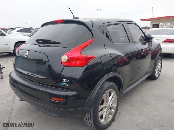 2012 Nissan Juke SL with VIN JN8AF5MR0CT110711, listed as a IAAI auction lot 41381026 with 173,885 mi miles. Bid and sale history available at carsss.com. Image 4.