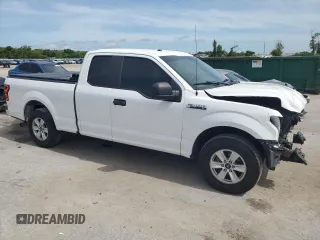 2018 Ford F-150 XL with VIN 1FTEX1CP7JFA87197, listed as a Copart auction lot 63671535 with Not provided miles and Salvage title. Bid and sale history available at DreamBid. Image 4.