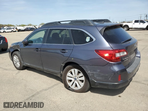 2017 Subaru Outback Premium with VIN 4S4BSACC4H3378763, listed as a Copart auction lot 52614225 with 77,197 mi miles and Salvage Title. Bid and sale history available at DreamBid. Image 2.