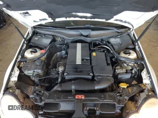 2003 Mercedes-Benz C 230 Kompressor with VIN WDBRN40J83A432695, listed as a Copart auction lot 84214584 with 131,550 mi miles and Salvage title. Bid and sale history available at DreamBid. Image 11.