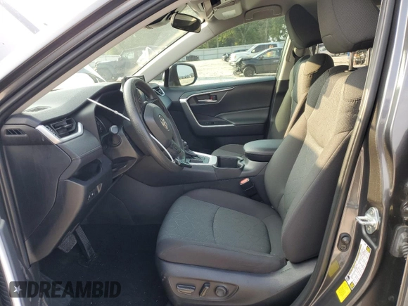 2022 Toyota RAV4 XLE with VIN 2T3W1RFV8NC210283, listed as a Copart auction lot 58776455 with 39,681 mi miles and Salvage title. Bid and sale history available at DreamBid. Image 7.