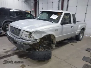 2001 Ford Ranger XL Fleet with VIN 1FTZR15E81TA57053, listed as a IAAI auction lot 41535115 with 146,784 mi miles. Bid and sale history available at carsss.com. Image 2.