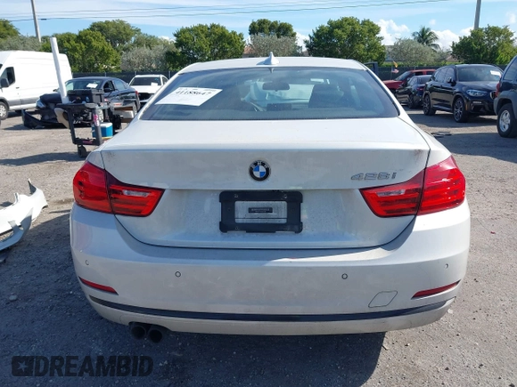 2016 BMW 4 Series 428i with VIN WBA3N7C57GK227468, listed as a IAAI auction lot 41188647 with 81,115 mi miles and . Bid and sale history available at carsss.com. Image 17.
