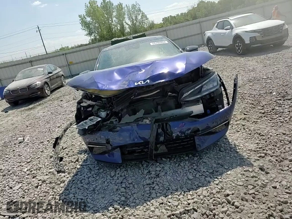 2022 Kia EV6 GT-Line with VIN KNDC44LA5N5060234, listed as a Copart auction lot 68390404 with 34,365 mi miles and Salvage Title. Bid and sale history available at carsss.com. Image 10.