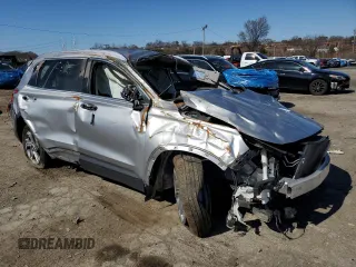 2023 Hyundai Santa Fe SEL with VIN 5NMS24AJ6PH555787, listed as a Copart auction lot 49967035 with 43,406 mi miles and Non Repairable. Bid and sale history available at carsss.com. Image 4.