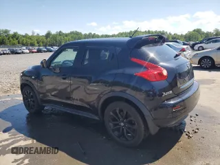 2014 Nissan Juke SL with VIN JN8AF5MV5ET481234, listed as a Copart auction lot 63012025 with 188,729 mi miles and Salvage title. Bid and sale history available at DreamBid. Image 2.