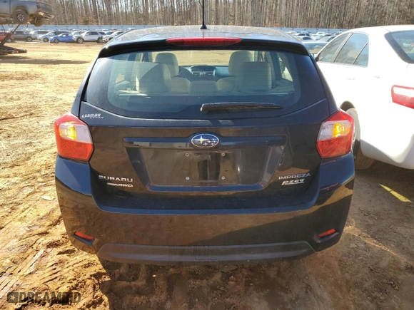 2012 Subaru Impreza Wagon 2.0i Premium with VIN JF1GPAD66CG242887, listed as a Copart auction lot 87411114 with 0 mi miles and Salvage Title. Bid and sale history available at carsss.com. Image 6.