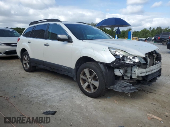 2014 Subaru Outback Limited with VIN 4S4BRDPC3E2204403, listed as a Copart auction lot 54660525 with 208,995 mi miles and Salvage title. Bid and sale history available at DreamBid. Image 4.
