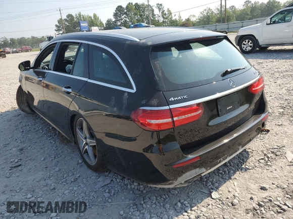 2017 Mercedes-Benz E-Class E 400 Luxury with VIN WDDZH6GB3HA137231, listed as a Copart auction lot 58260203 with 0 mi miles. Bid and sale history available at carsss.com. Image 2.