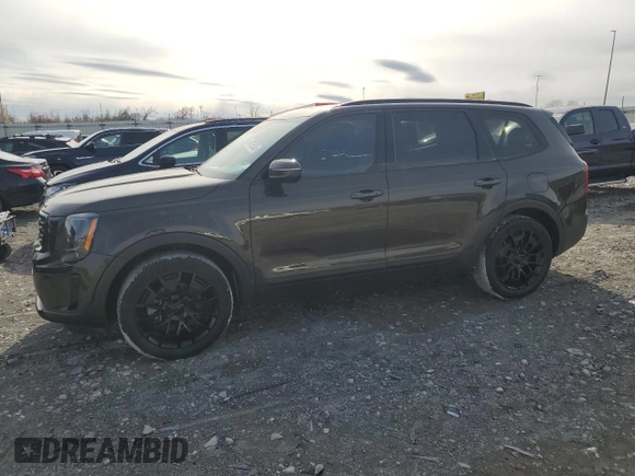2021 Kia Telluride EX z VIN 5XYP3DHCXMG189526, wystawiony jako Copart lot #49716535 z przebiegiem 75 419 mil mil oraz Szkoda całkowita • Salvage title. Historia ofert i sprzedaży dostępna na DreamBid. Obrazek 1.