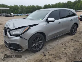 2020 Acura MDX Technology with VIN 5J8YD4H06LL028585, listed as a Copart auction lot 58244625 with 89,782 mi miles and Salvage title. Bid and sale history available at DreamBid. Image 1.