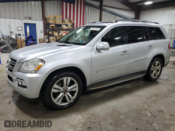 2010 Mercedes-Benz GL 450 with VIN 4JGBF7BE3AA579663, listed as a Copart auction lot 79842564 with 161,162 mi miles and Salvage Title. Bid and sale history available at DreamBid. Image 1.
