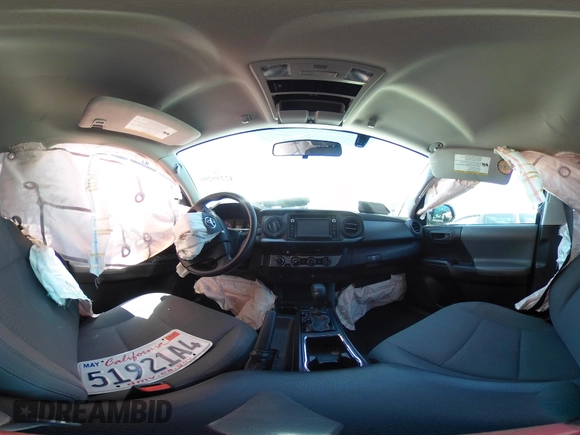 2017 Toyota Tacoma SR5 with VIN 3TMCZ5AN0HM098367, listed as a IAAI auction lot 42299298 with 69,770 mi miles and . Bid and sale history available at DreamBid. Image 17.