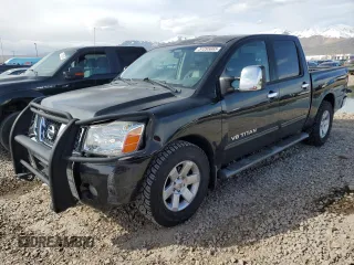 2005 Nissan Titan SE with VIN 1N6AA07A55N503384, listed as a Copart auction lot 51295665 with 92,942 mi miles and Salvage Title. Bid and sale history available at carsss.com. Image 1.