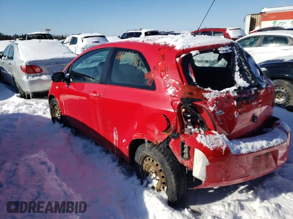 2008 Toyota Yaris with VIN JTDJT923885203983, listed as a Copart auction lot 46039865 with 235,343 mi miles and Non Repairable. Bid and sale history available at DreamBid. Image 2.