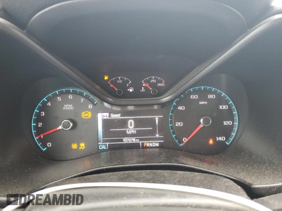 2016 Chevrolet Colorado 4WD LT with VIN 1GCGTCE39G1209493, listed as a Copart auction lot 51276715 with 107,278 mi miles and Salvage Title. Bid and sale history available at carsss.com. Image 9.