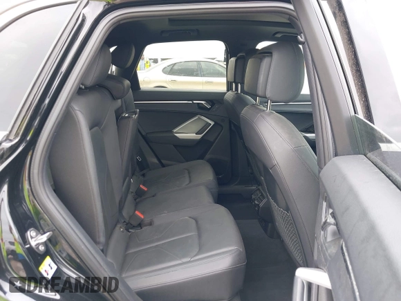 2023 Audi Q3 S line Premium with VIN WA1DECF37P1037177, listed as a IAAI auction lot 42124532 with 45,953 mi miles and . Bid and sale history available at DreamBid. Image 8.