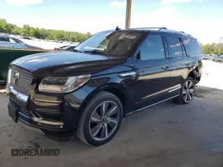 2019 Lincoln Navigator Reserve z VIN 5LMJJ2LT3KEL03131, wystawiony jako Copart lot #57911075 z przebiegiem 150 624 mil mil oraz Szkoda całkowita • Salvage title. Historia ofert i sprzedaży dostępna na DreamBid. Obrazek 1.