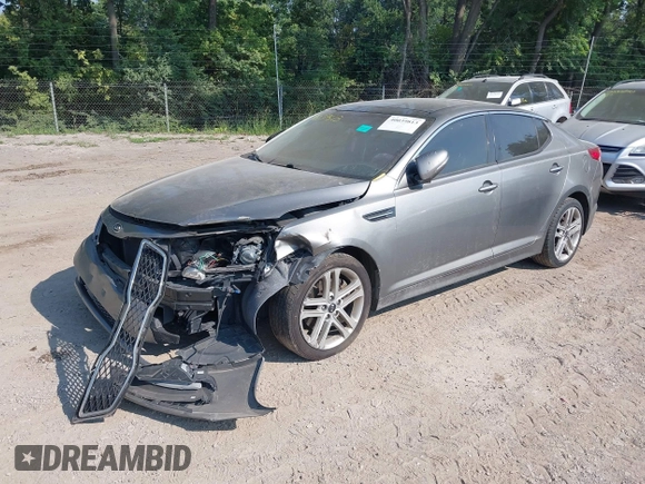 2012 Kia Optima SX with VIN 5XXGR4A63CG004478, listed as a IAAI auction lot 40039813 with 151,248 mi miles and . Bid and sale history available at carsss.com. Image 2.