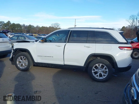 2022 Jeep Grand Cherokee Limited z VIN 1C4RJHBGXN8531731, wystawiony jako IAAI lot #41242296 z przebiegiem 31 010 mil mil oraz . Historia ofert i sprzedaży dostępna na DreamBid. Obrazek 14.