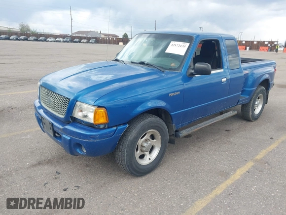 2001 Ford Ranger XL Fleet with VIN 1FTZR15E21PA61673, listed as a IAAI auction lot 42172133 with 188,793 mi miles. Bid and sale history available at carsss.com. Image 2.