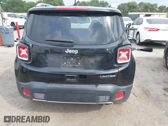 2018 Jeep Renegade Limited with VIN ZACCJADB7JPH33038, listed as a IAAI auction lot 42151122 with 84,688 mi miles and . Bid and sale history available at DreamBid. Image 17.