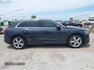 2019 Audi e-tron Premium Plus with VIN WA1LABGE6KB012565, listed as a IAAI auction lot 42220663 with 48,804 mi miles and . Bid and sale history available at DreamBid. Image 13.